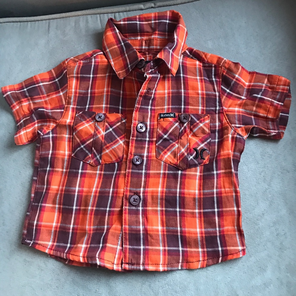 Awesome Baby Boy Henley and corduroys